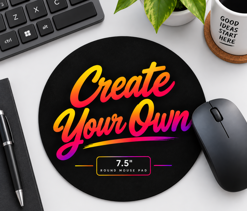Custom Round Mouse Pad