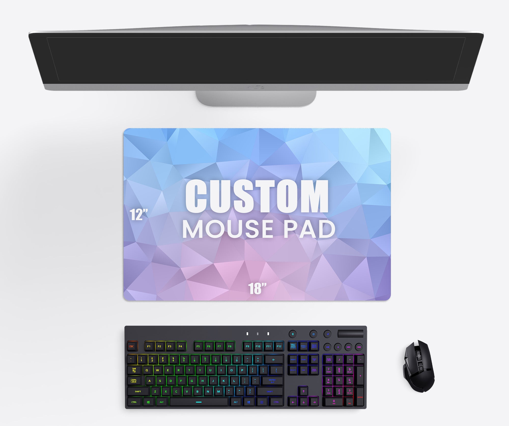 Blank Sublimation Desk Mats 12x18 (5 pack)